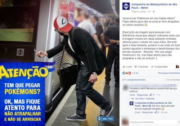 Metrô SP - Pokémon Go