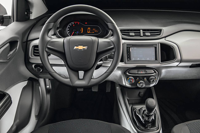 Interior Chevrolet Onix Joy 1.0 2019