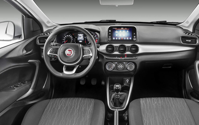 Interior Fiat Argo Drive 1.0 2019