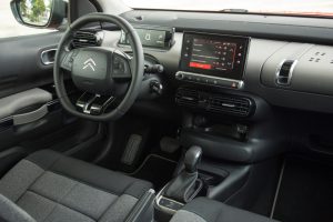 Interior de carro Citroën