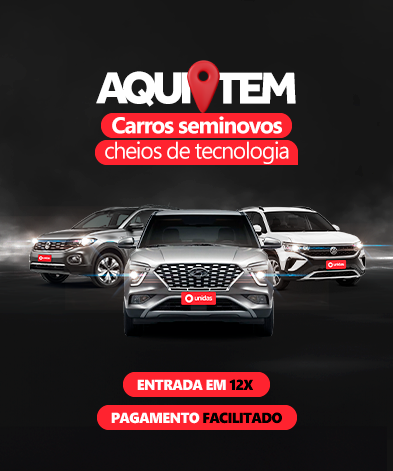 Carros seminovos cheios de tecnologia